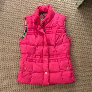 Lilly Pulitzer Hot Pink Vest